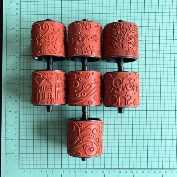 Jumbo stamp wheels set by Stampin' Up! - Picture 3 of 11